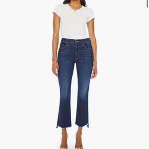 Mother Denim Insider Kick Stop Fray (NWOT)